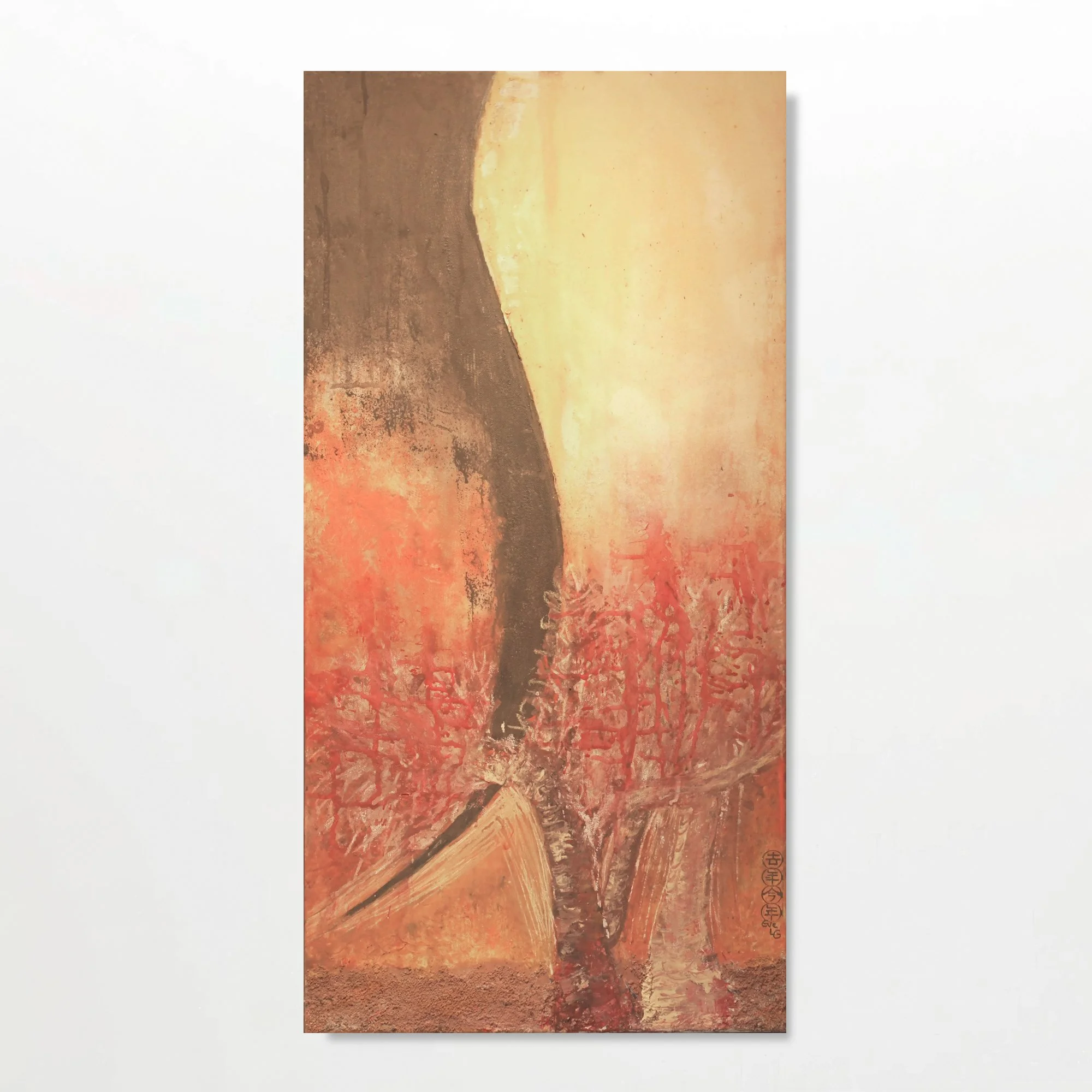 Expressionisme abstrait - acrylique - Feu de brousse_Eve-Leleu-Galland_Square.jpg