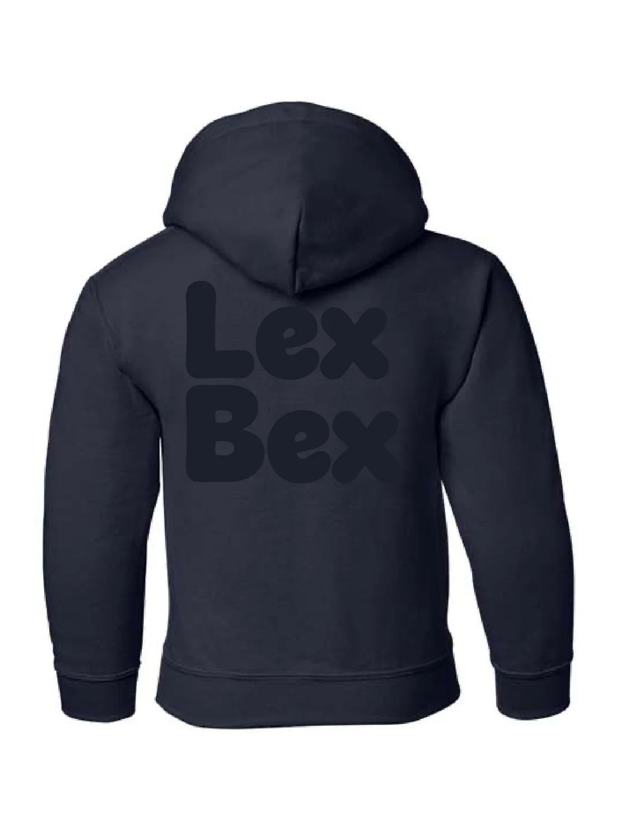 🟦 The Everyday Navy-on-Navy Hoodie