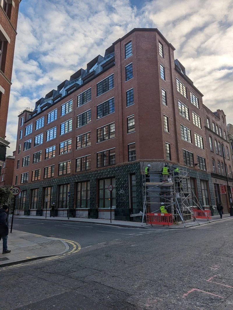 External facade progressing on Middlesex Street Hotel project