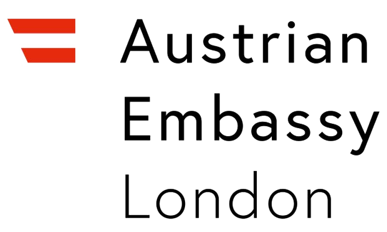Logo of the Austrian Embassy.