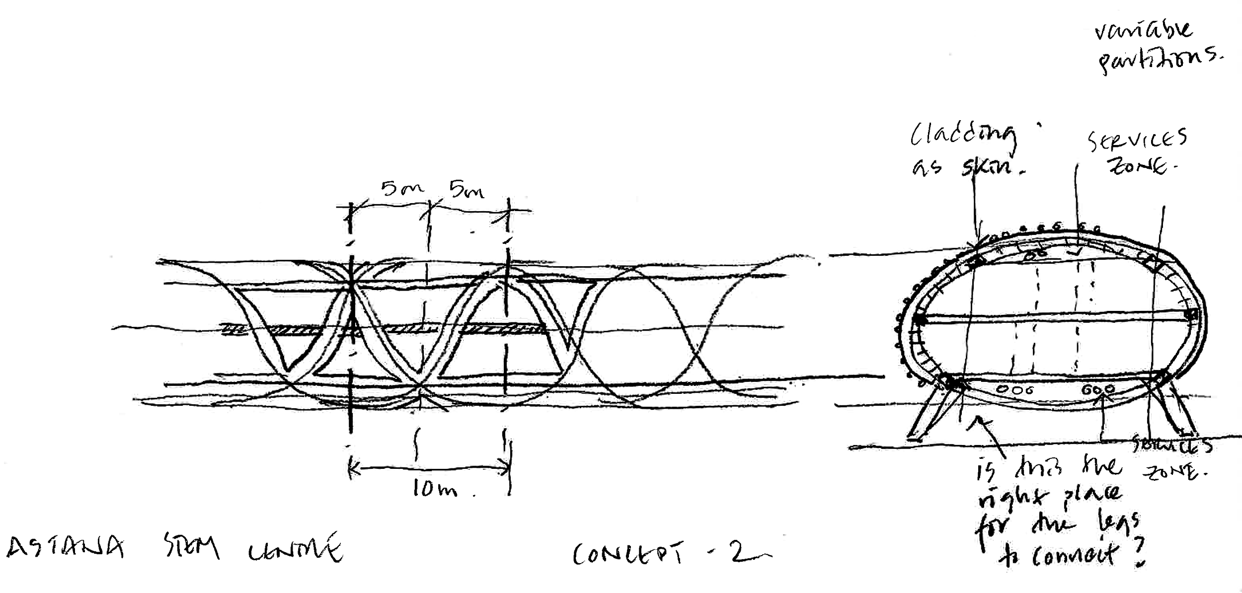 Technical drawing of a track with annotations describing measurements, construction, and features for a model or engineering project.