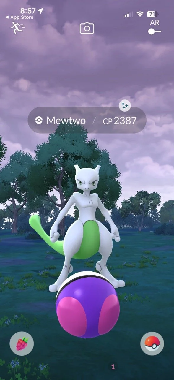 Shiny Mewtwo!