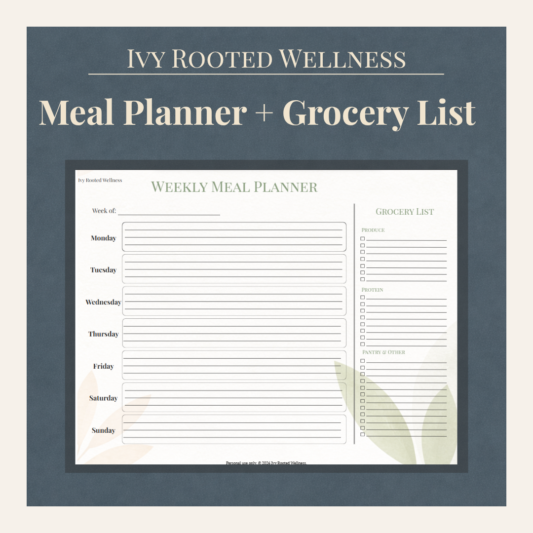 Weekly Meal Planner with Grocery List