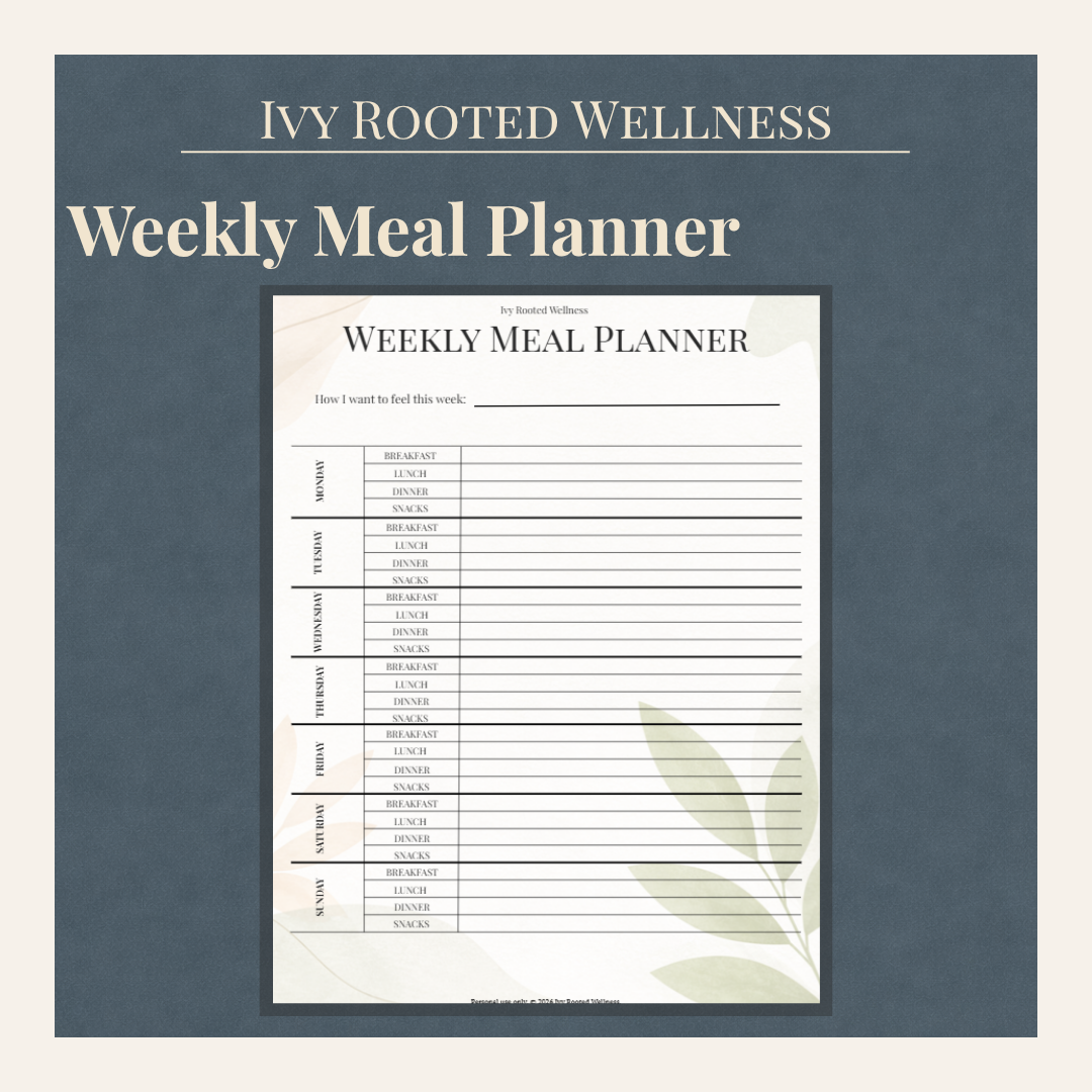 Weekly Meal Planner — Sage