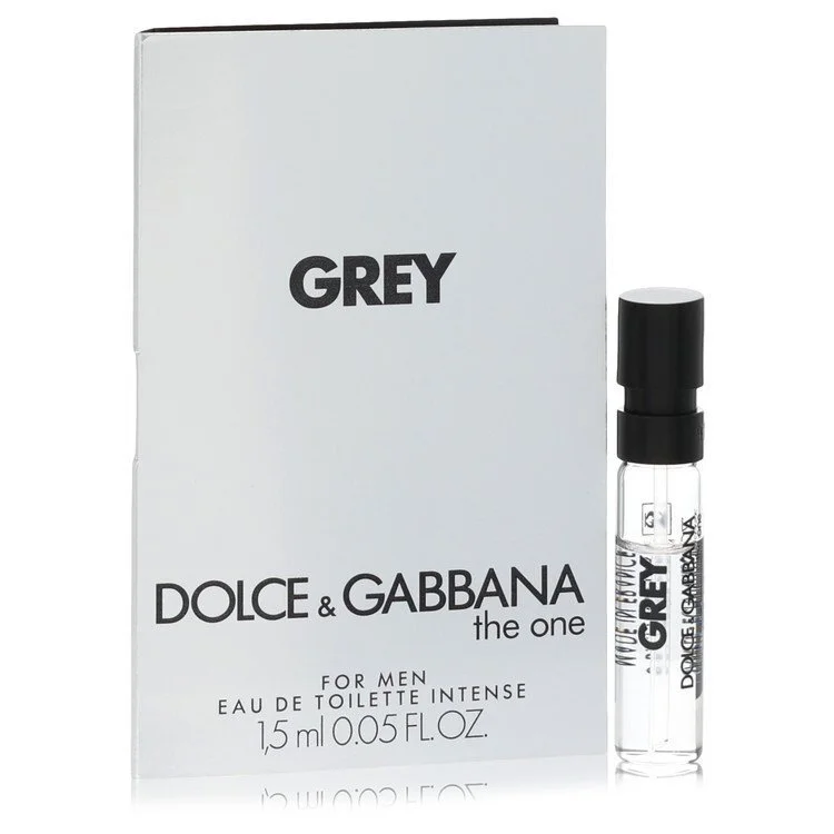 The One Grey by Dolce & Gabbana Sample .05 oz Vial for Men