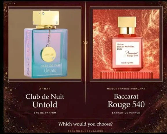 Armaf Club De Nuit Untold vs Baccarat Rouge 540: Is the $60 Dupe Really Worth It?