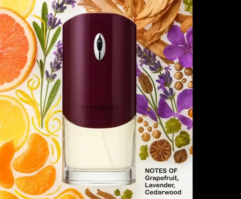 Givenchy (Purple Box) by Givenchy EDT 3.3oz, notes of grapefruit, lavender and cedarwood.