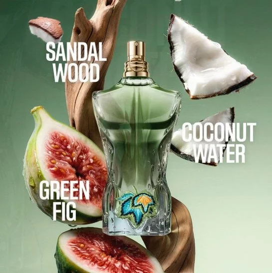 Fresh tropical fragrance with coconut water and green fig.