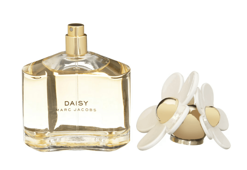 Daisy by Marc Jacobs EDT for Women designer floral perfume bottle with fresh jasmine, wild berries, and sandalwood notes.