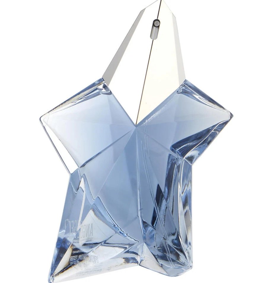 Mugler Angel Eau de Parfum 3.4 oz refillable Standing Star luxury fragrance for women.