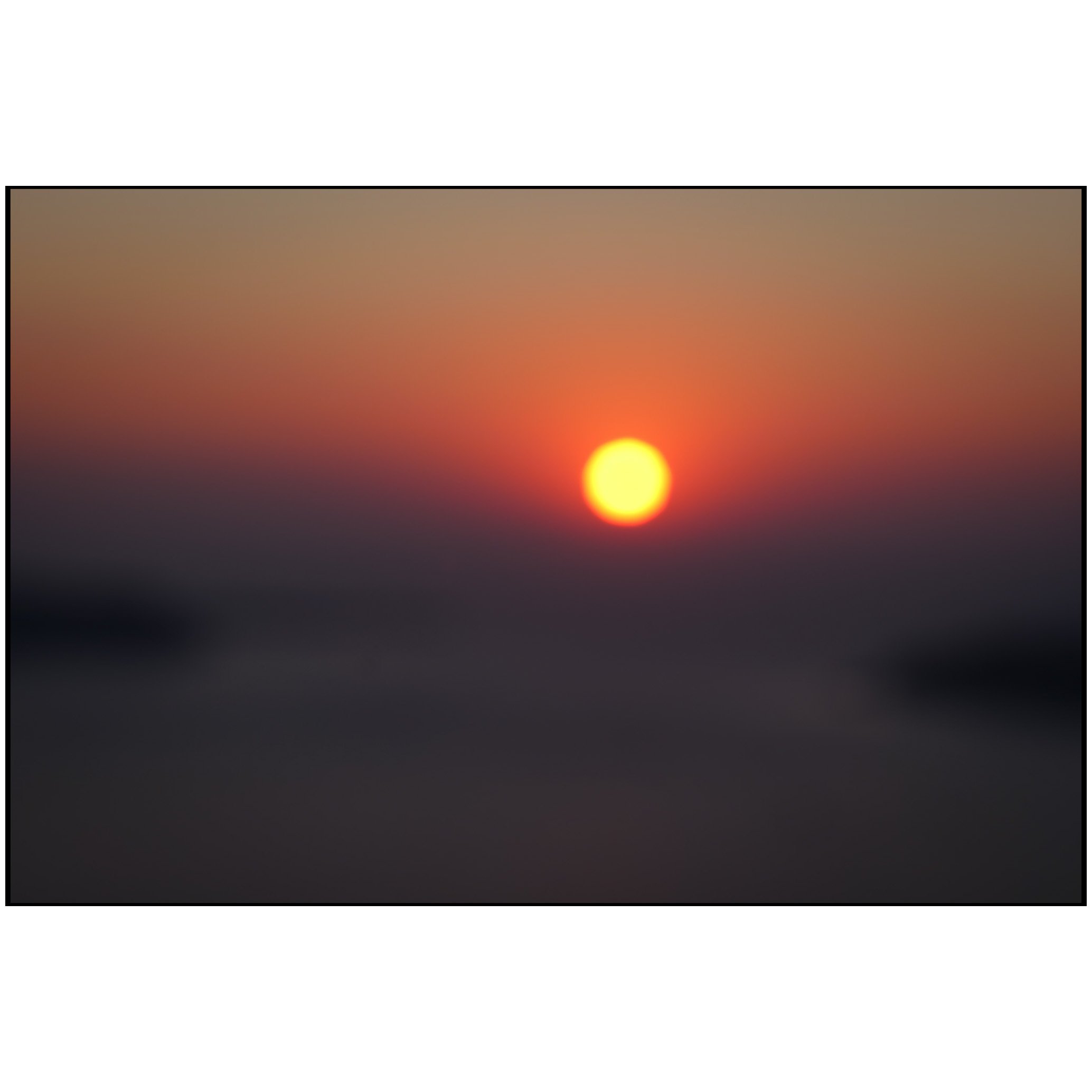 Santorin / Floué de soleil