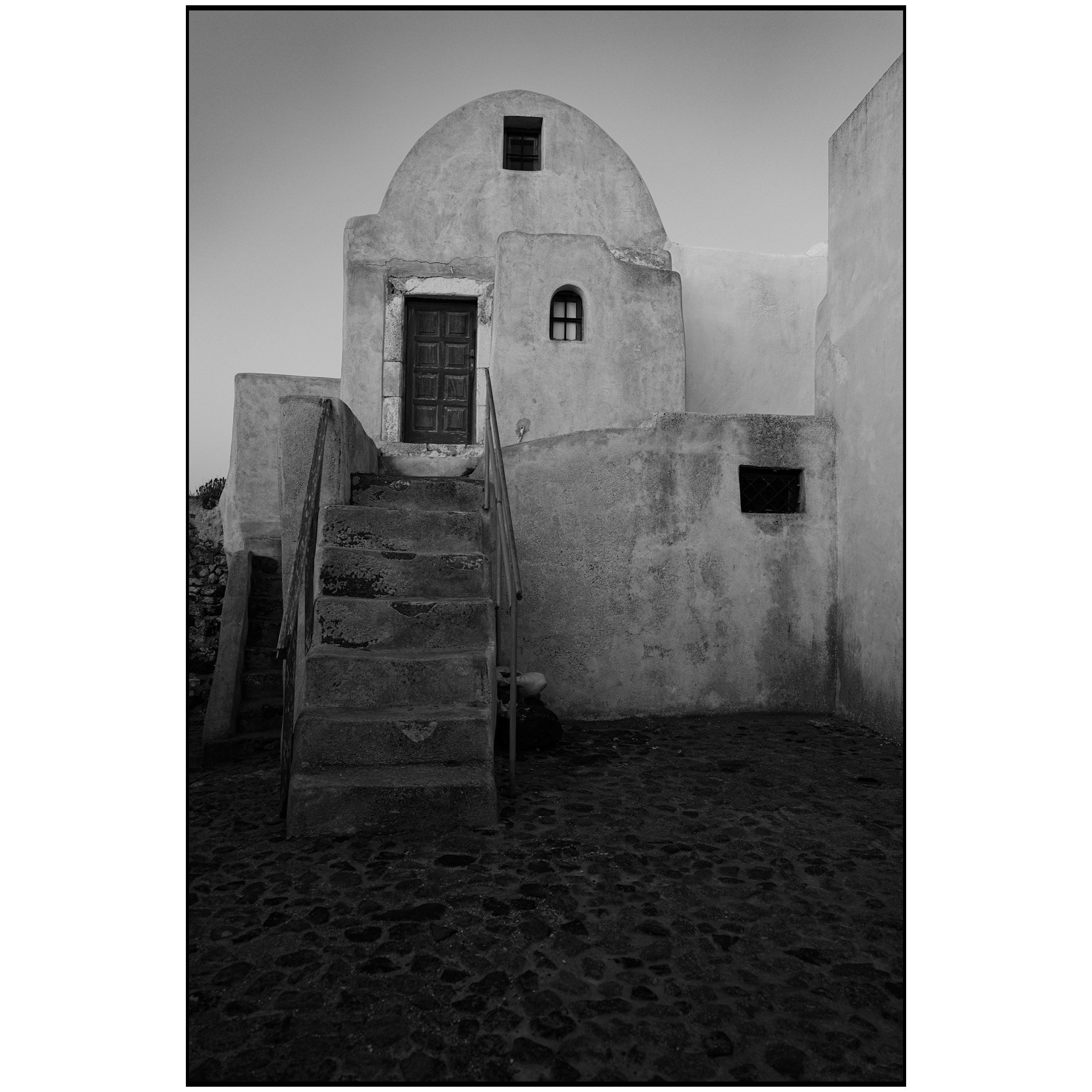 Santorin / Les façades
