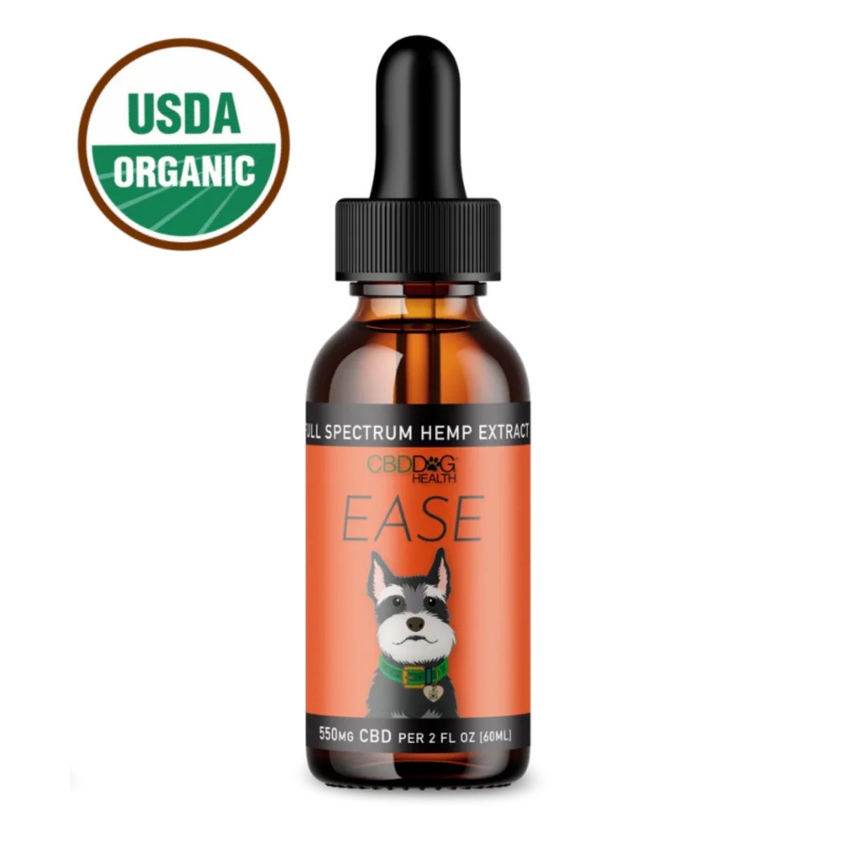 CBD Dog Health Tincture EASE: Mobility & Itchy Dogs
