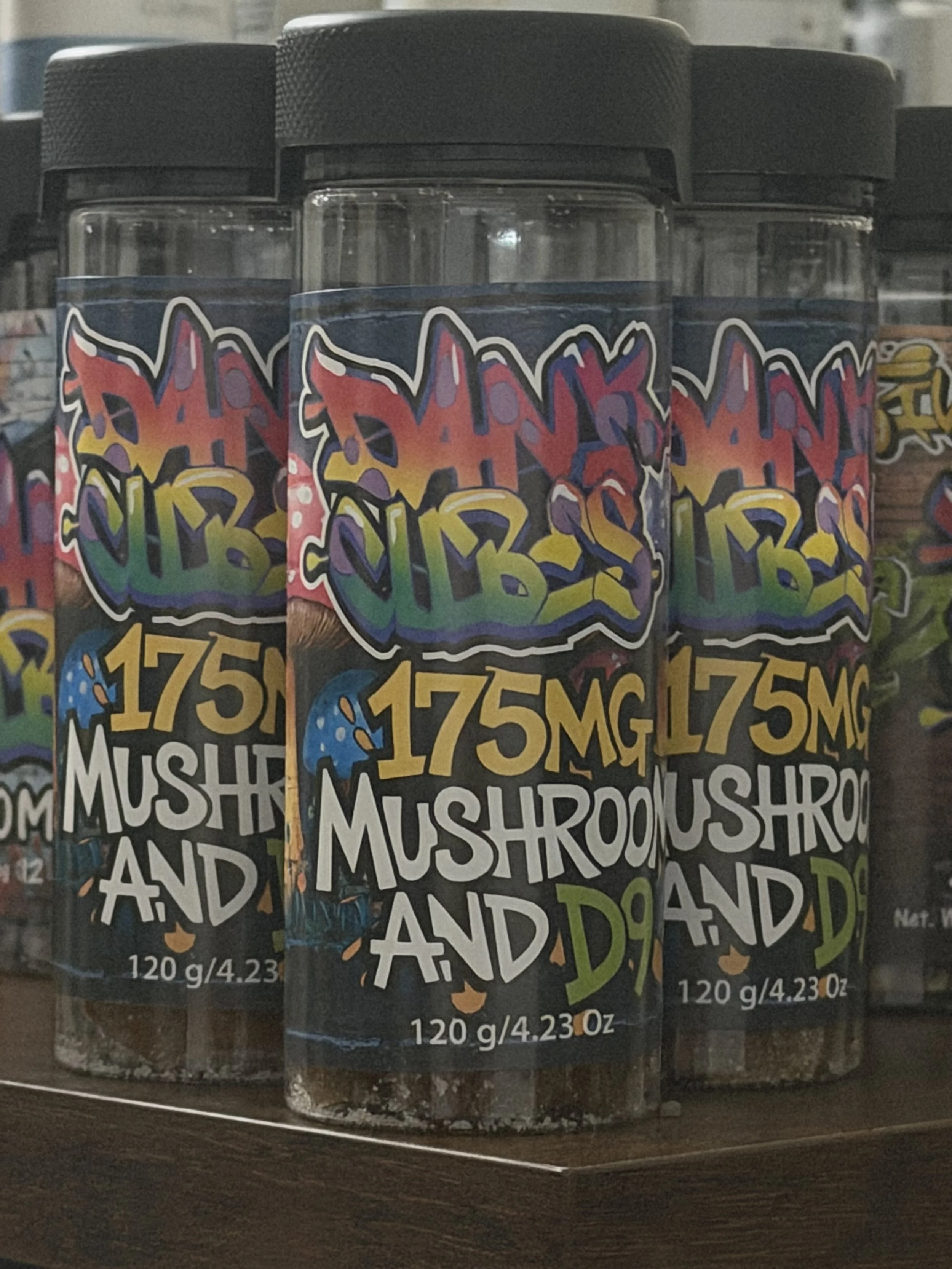 Dank Cubes Tube - Mushroom & Delta 9 Blend (40 count)