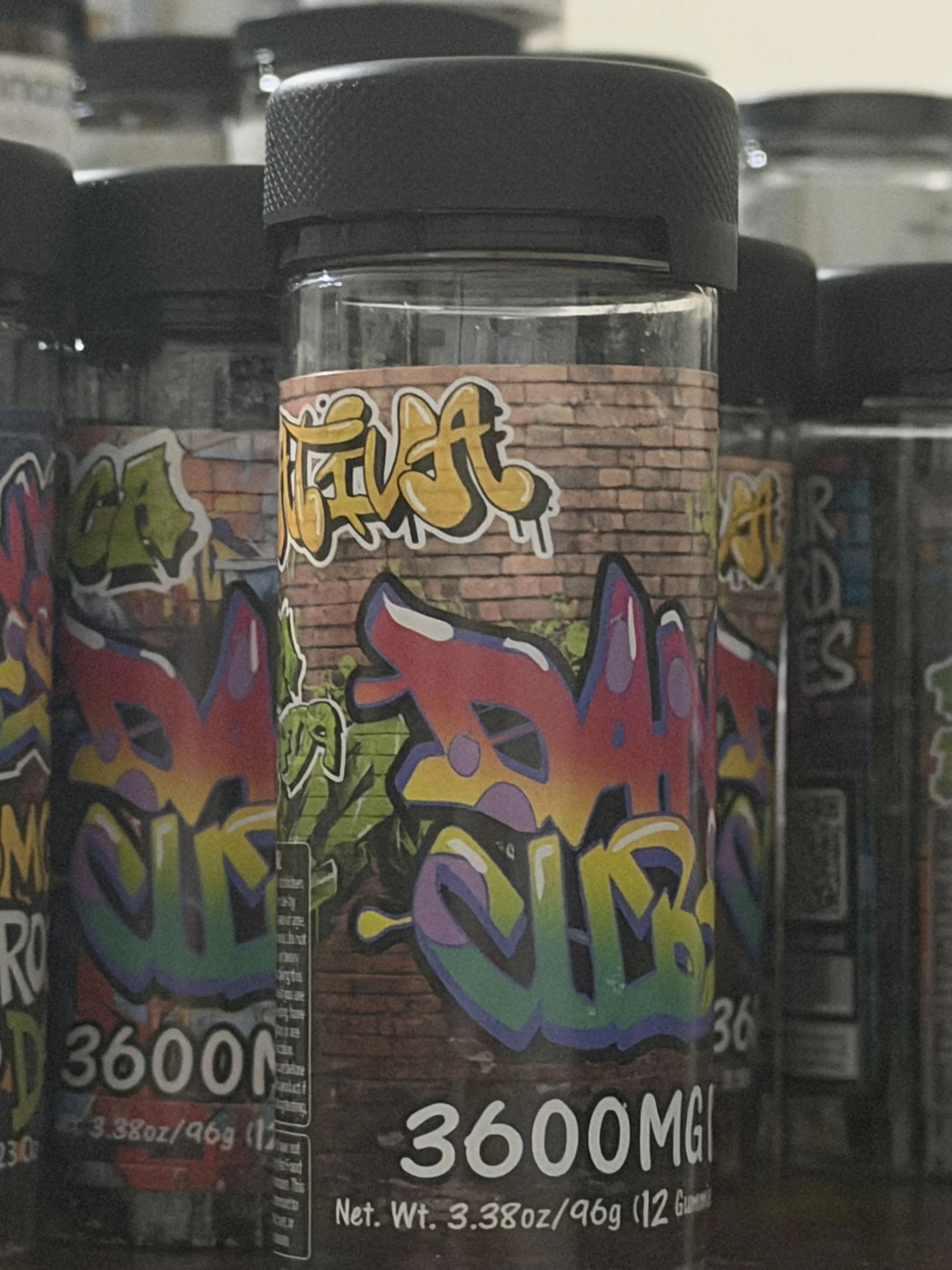 Dank Cubes Tube - Sativa Blend (12 count)