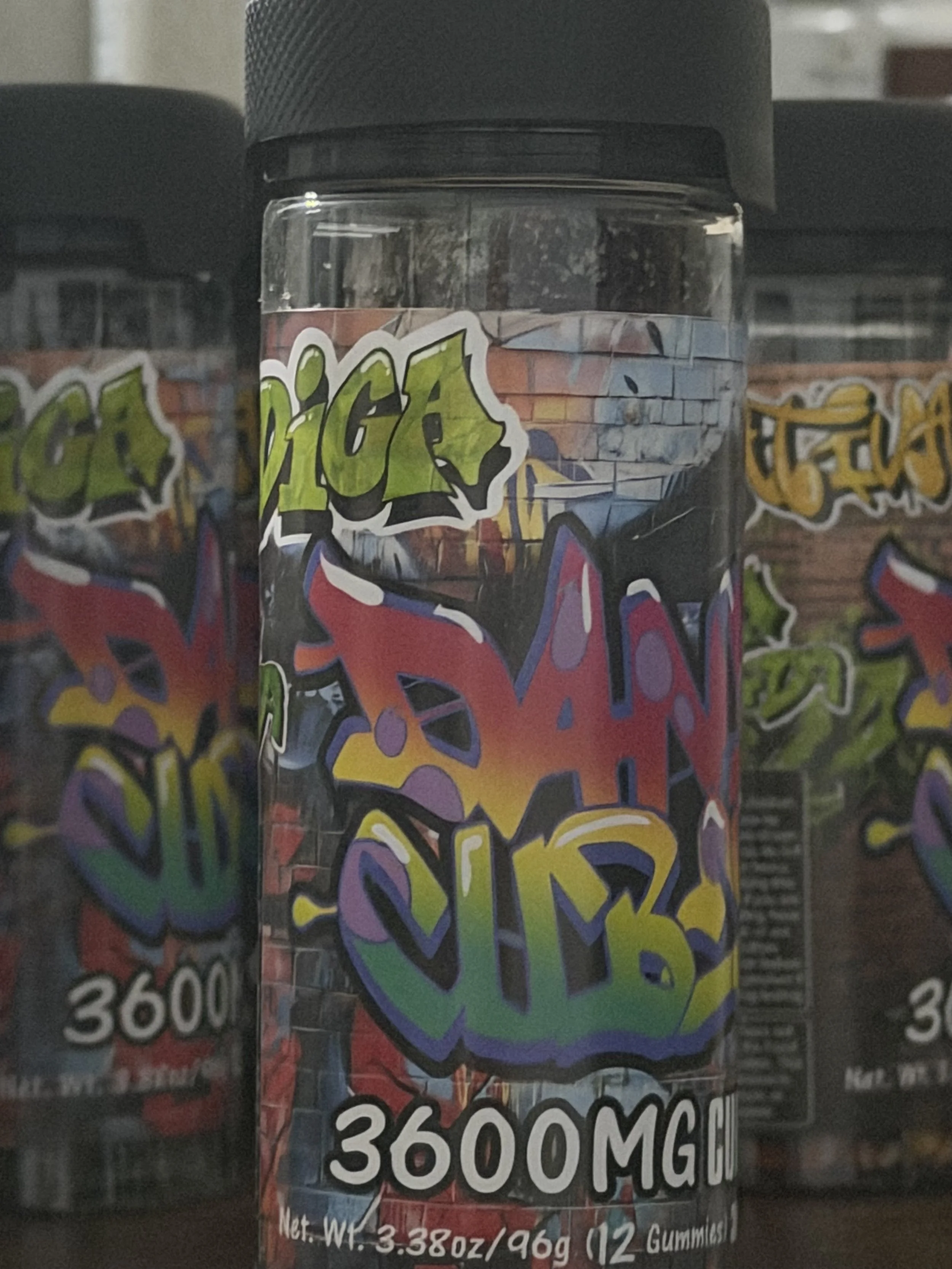 Dank Cubes Tube - Indica Blend (12 count)