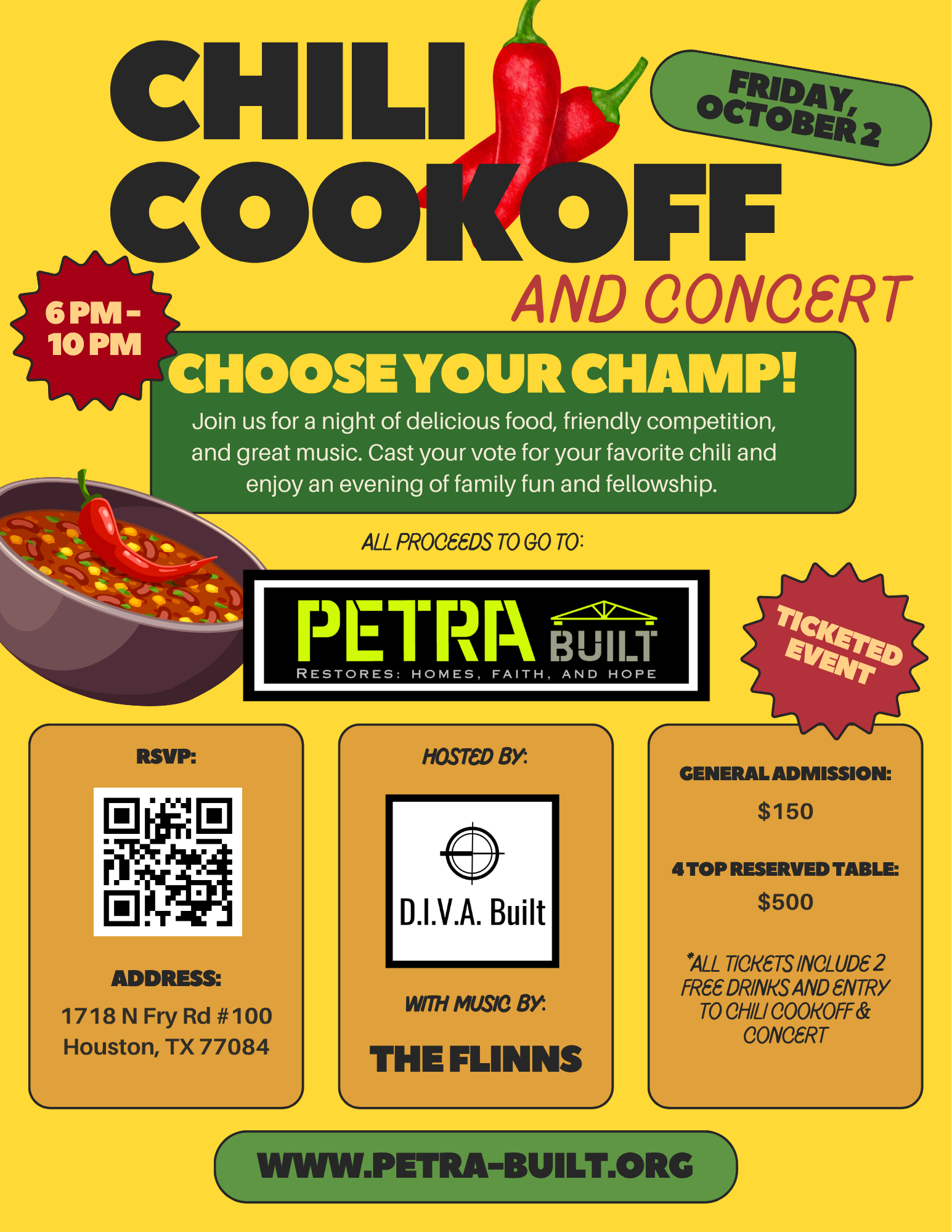 Chili Cookoff &amp; Concert