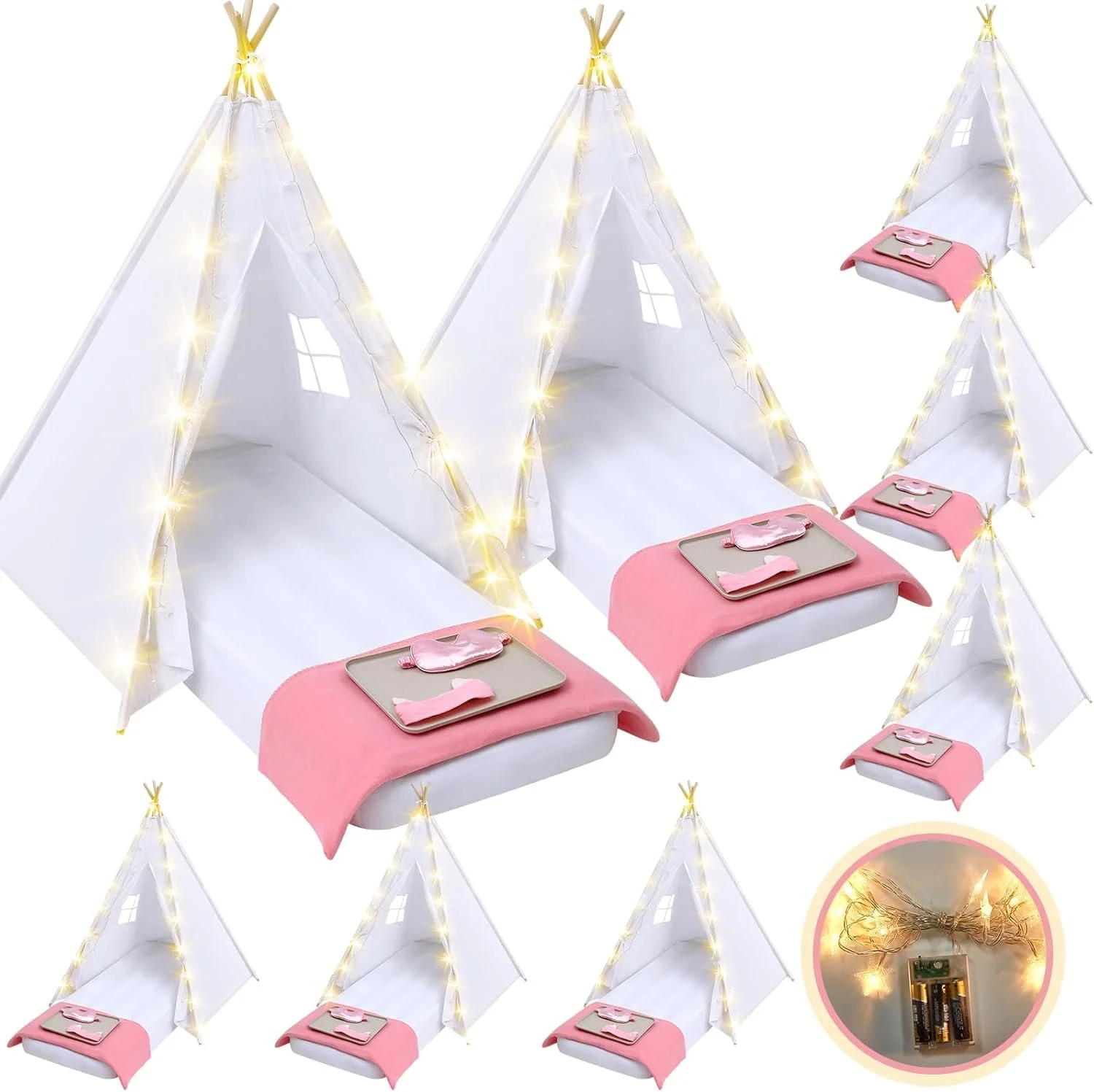 Sleepover Tent Party Rental Package