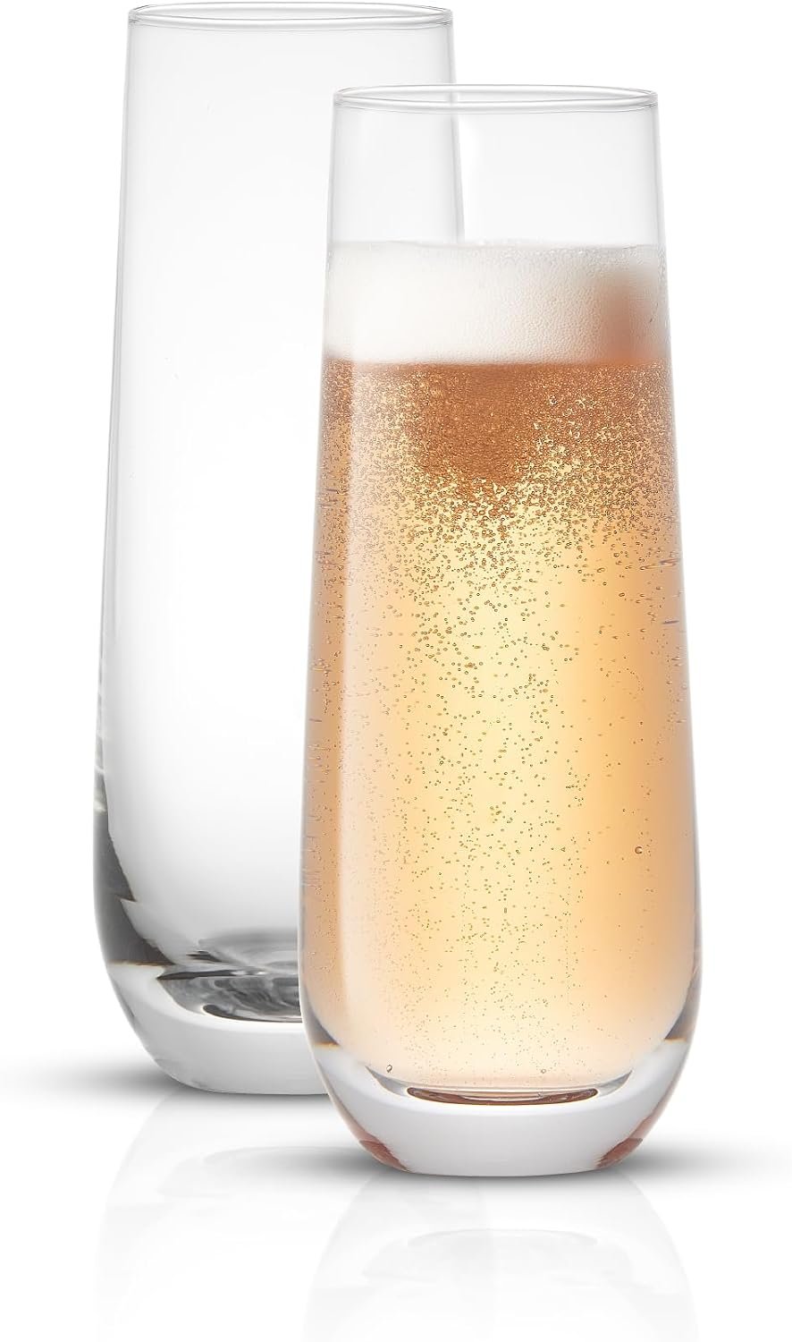 Champagne Glasses & Juice Carafe