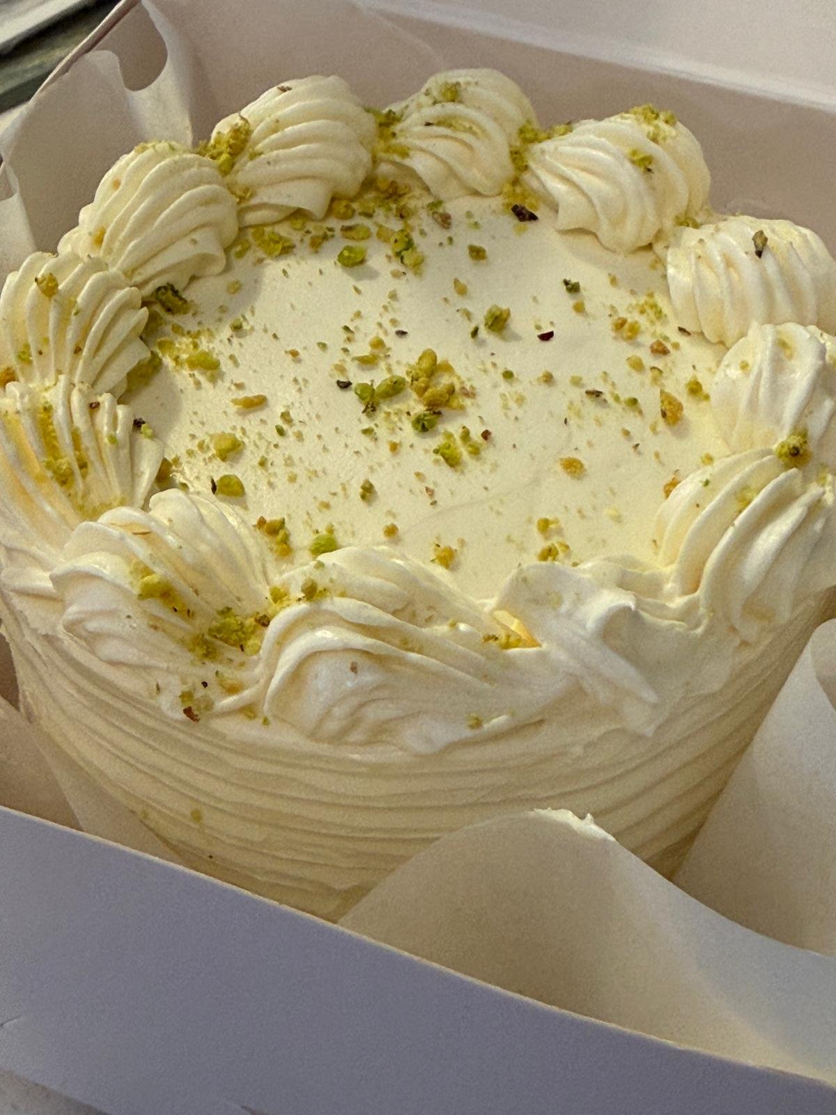 Pistachio Bento Cake