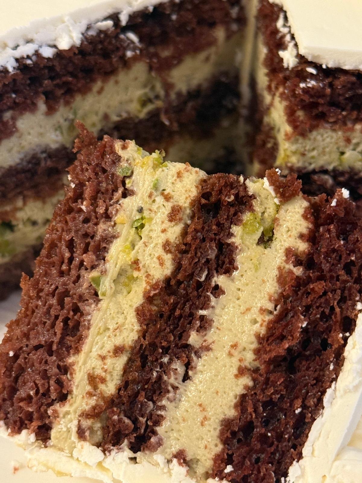 Chocolate Pistachio Cake