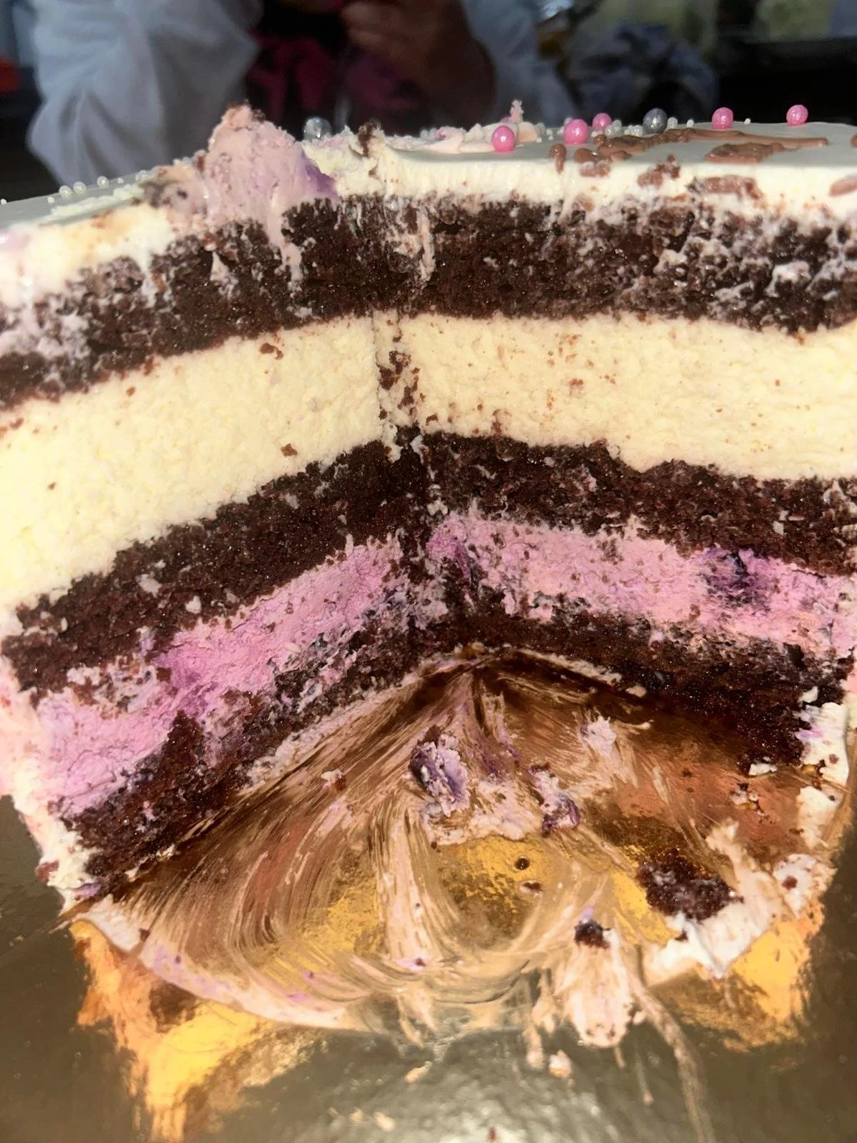Lemon & Mixed Berries Cake
