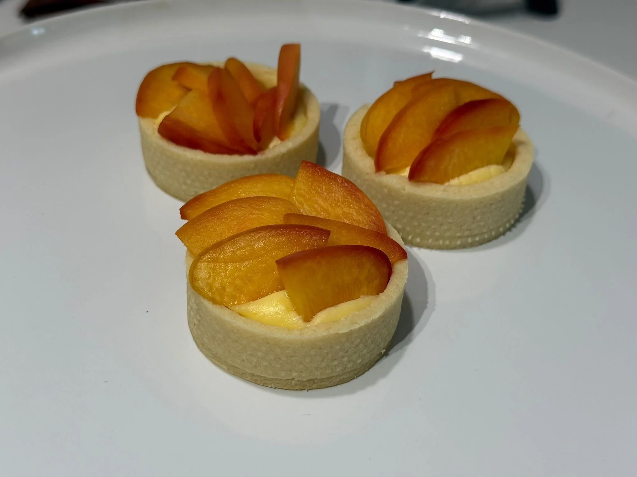 Vanilla Peach Signature Tart