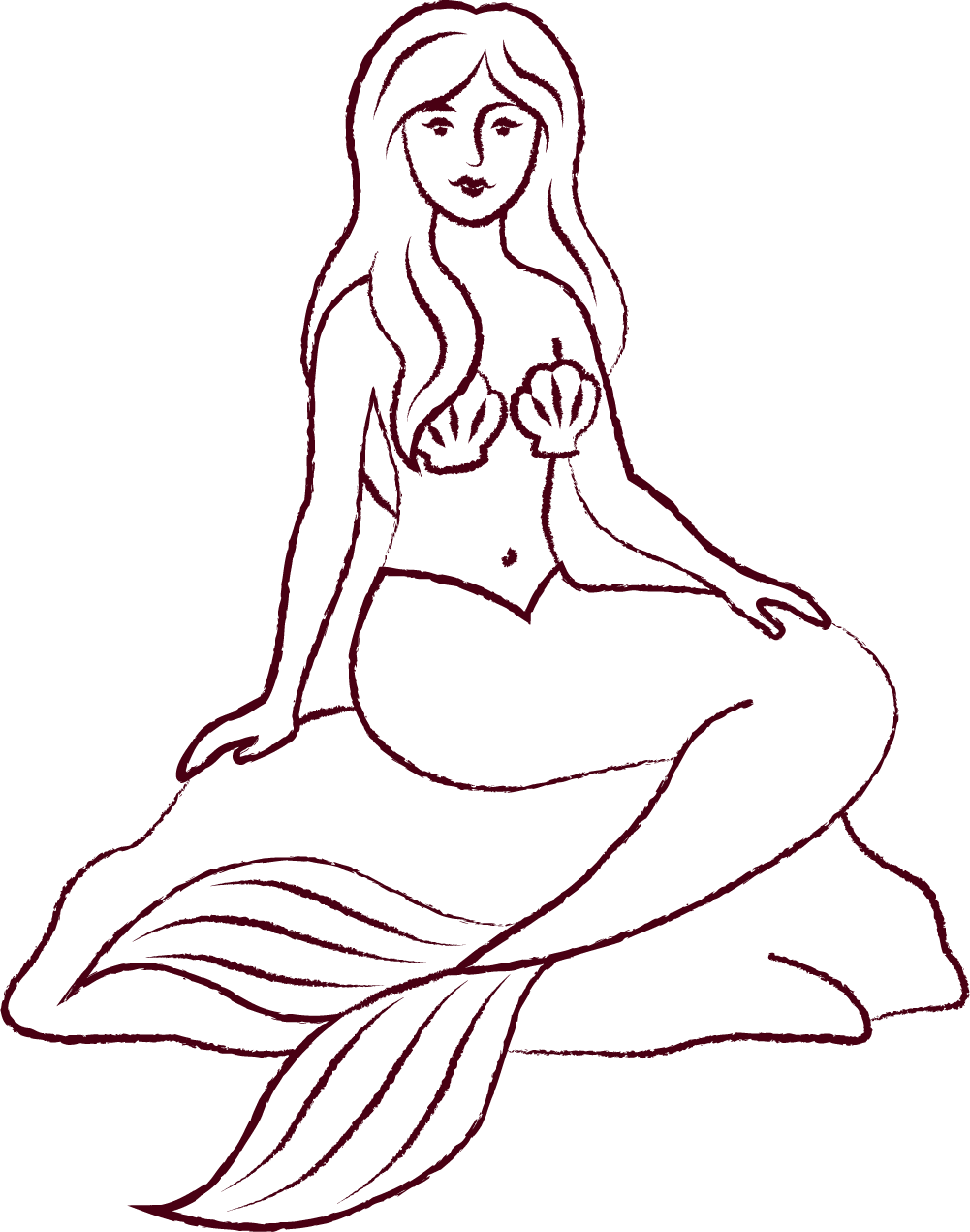 mermaid graphic