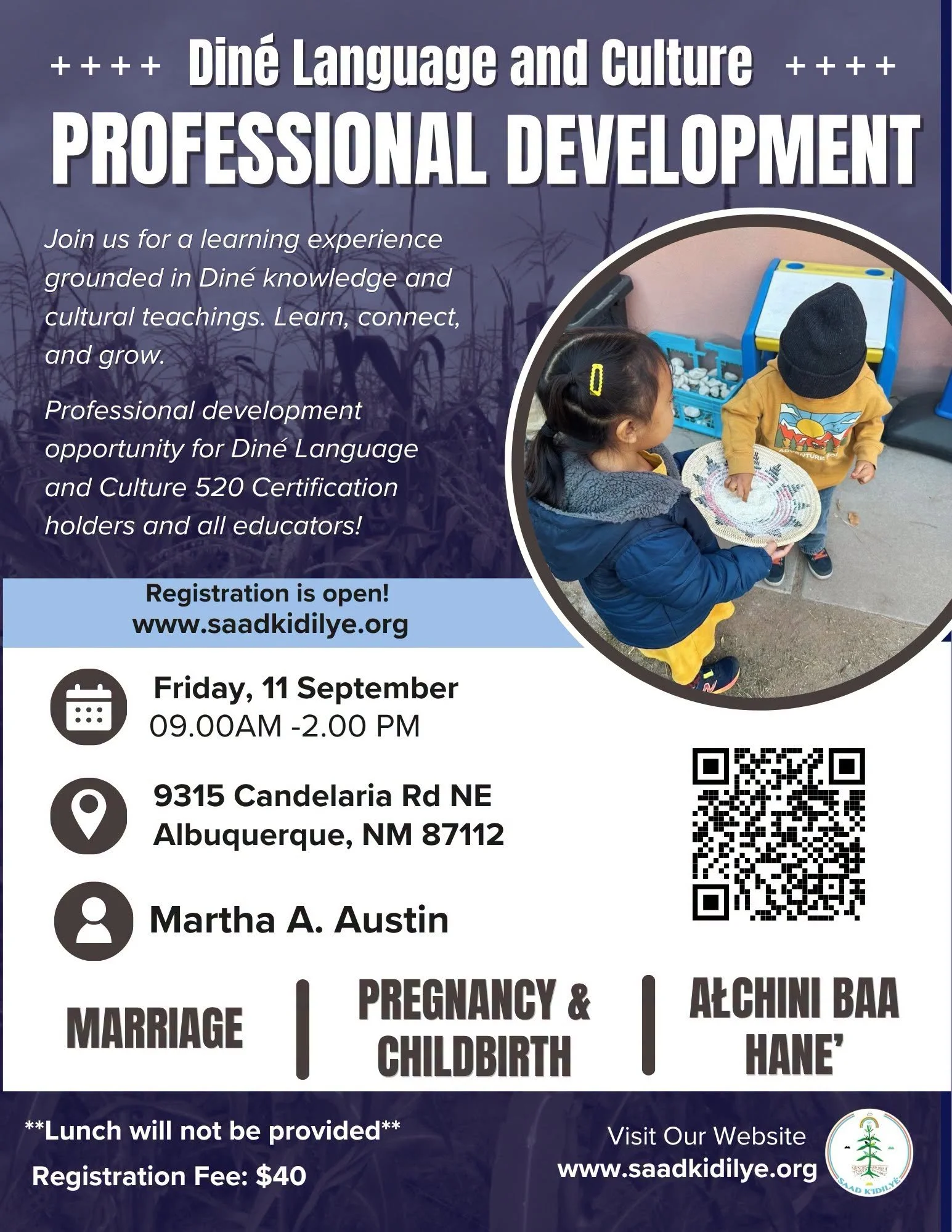 Diné language and culture professional development day