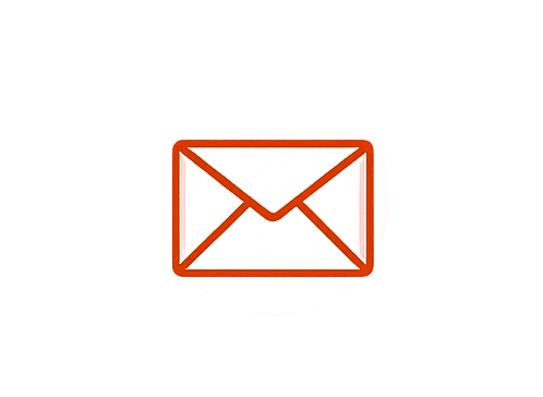 Envelope icon with an envelope illustration inside a circle.