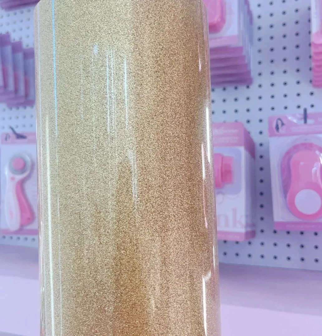 Gold Glitter Heat Transfer Vinyl