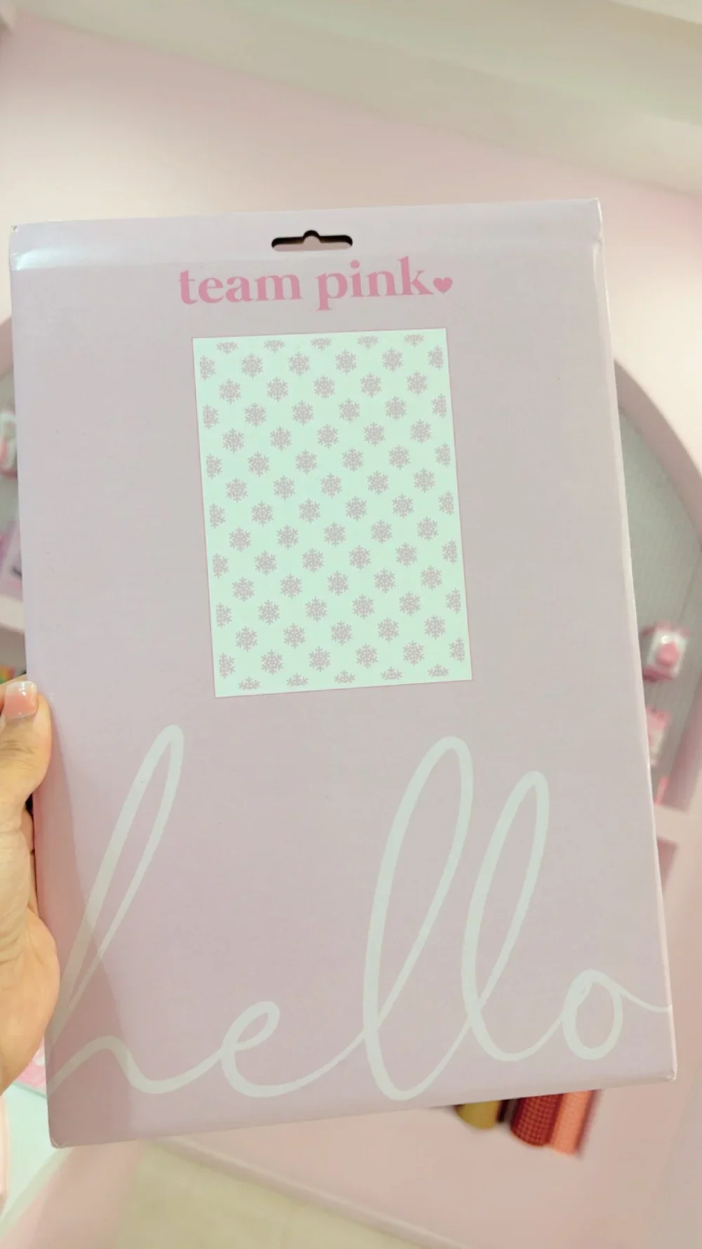 Snowflake Embossing Folder
