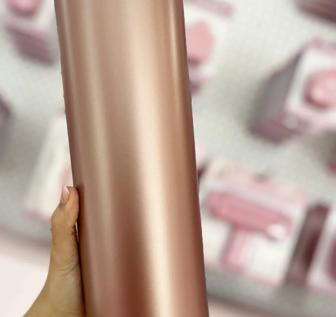Satin Rose Gold Adhesive Vinyl
