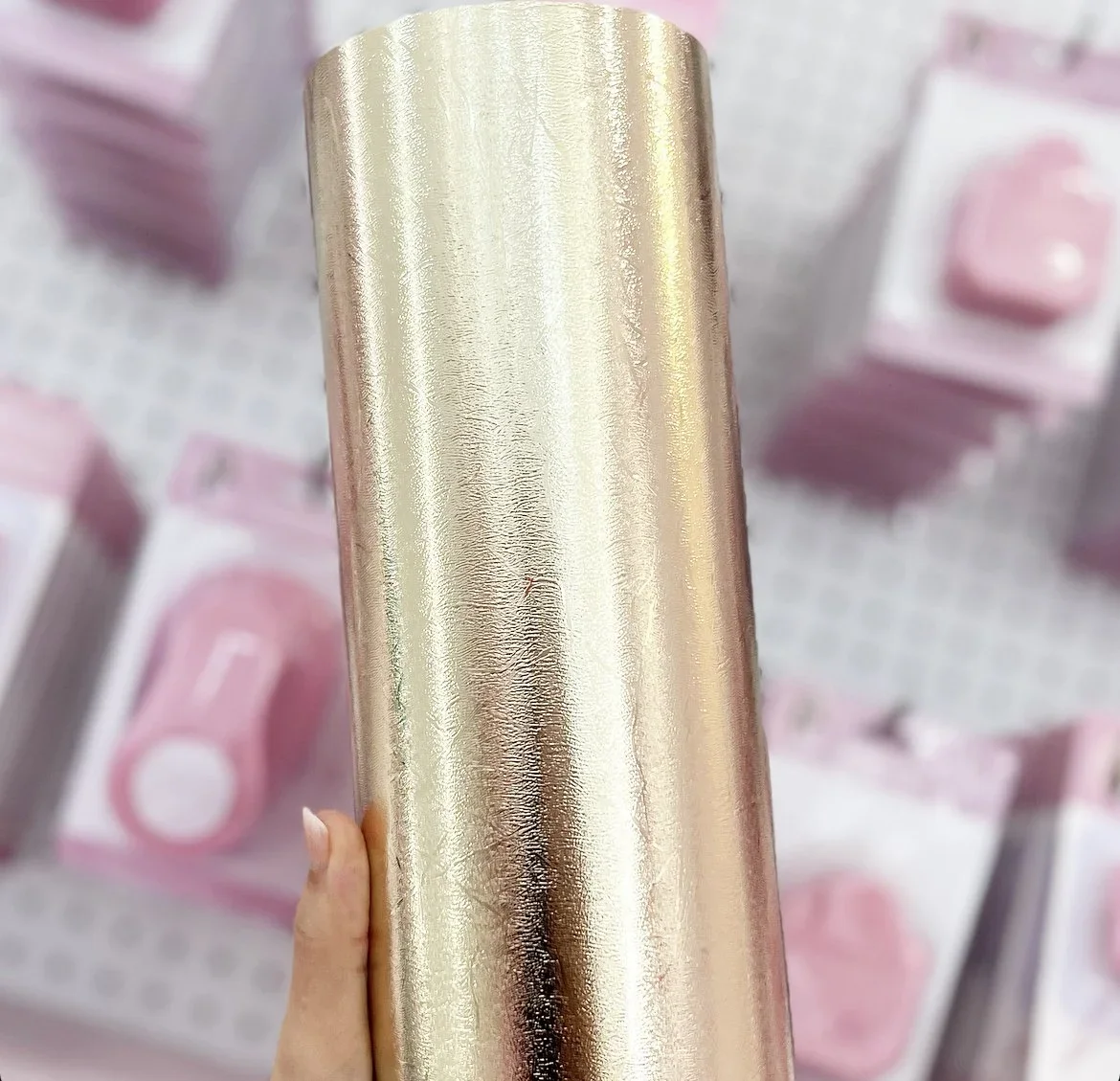 Premium Champagne Adhesive Vinyl