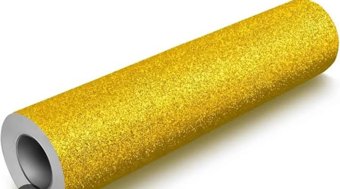 Gold Puff Heat Transfer Vinyl