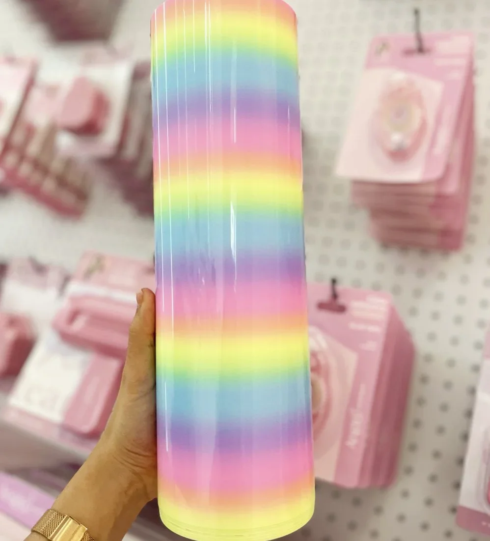 Cotton Rainbow Adhesive Vinyl