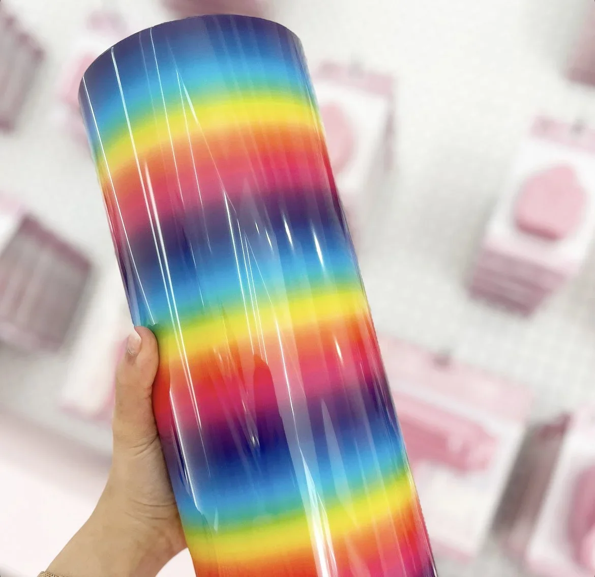 Rainbow Heat Transfer Vinyl