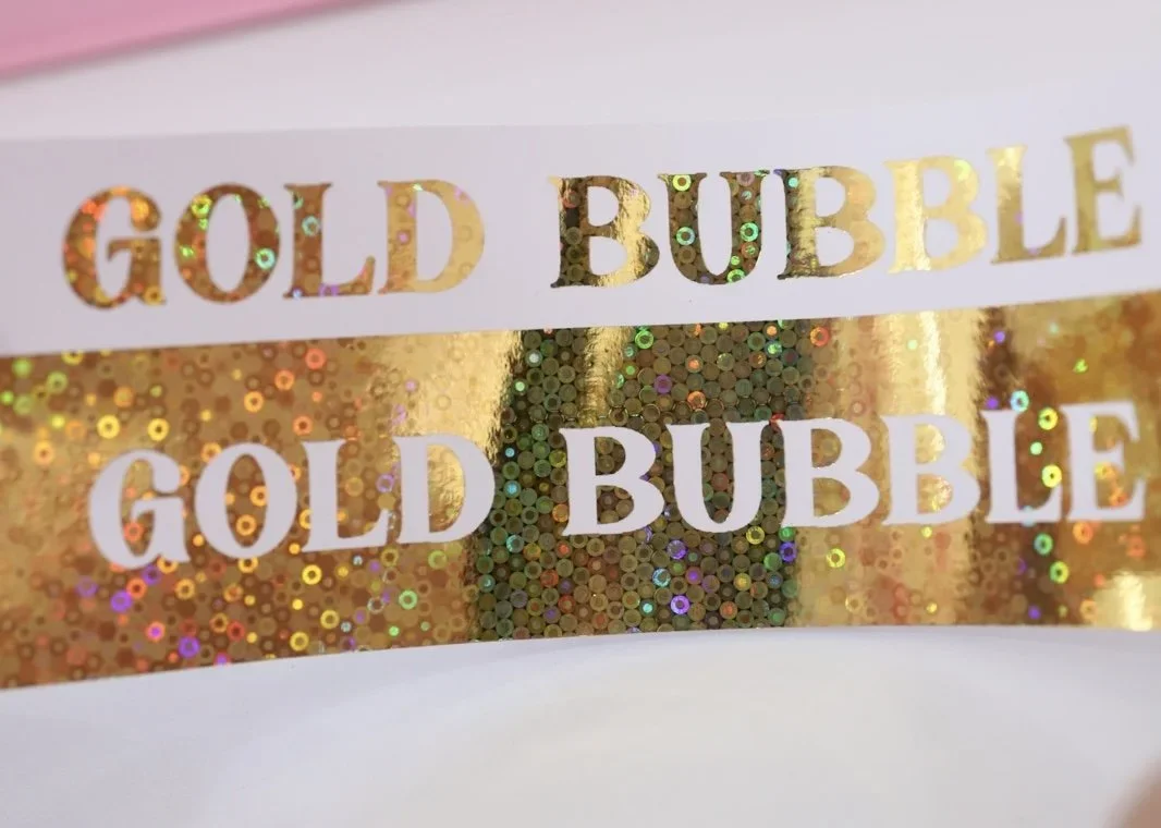 GOLD BUBBLE Foil
