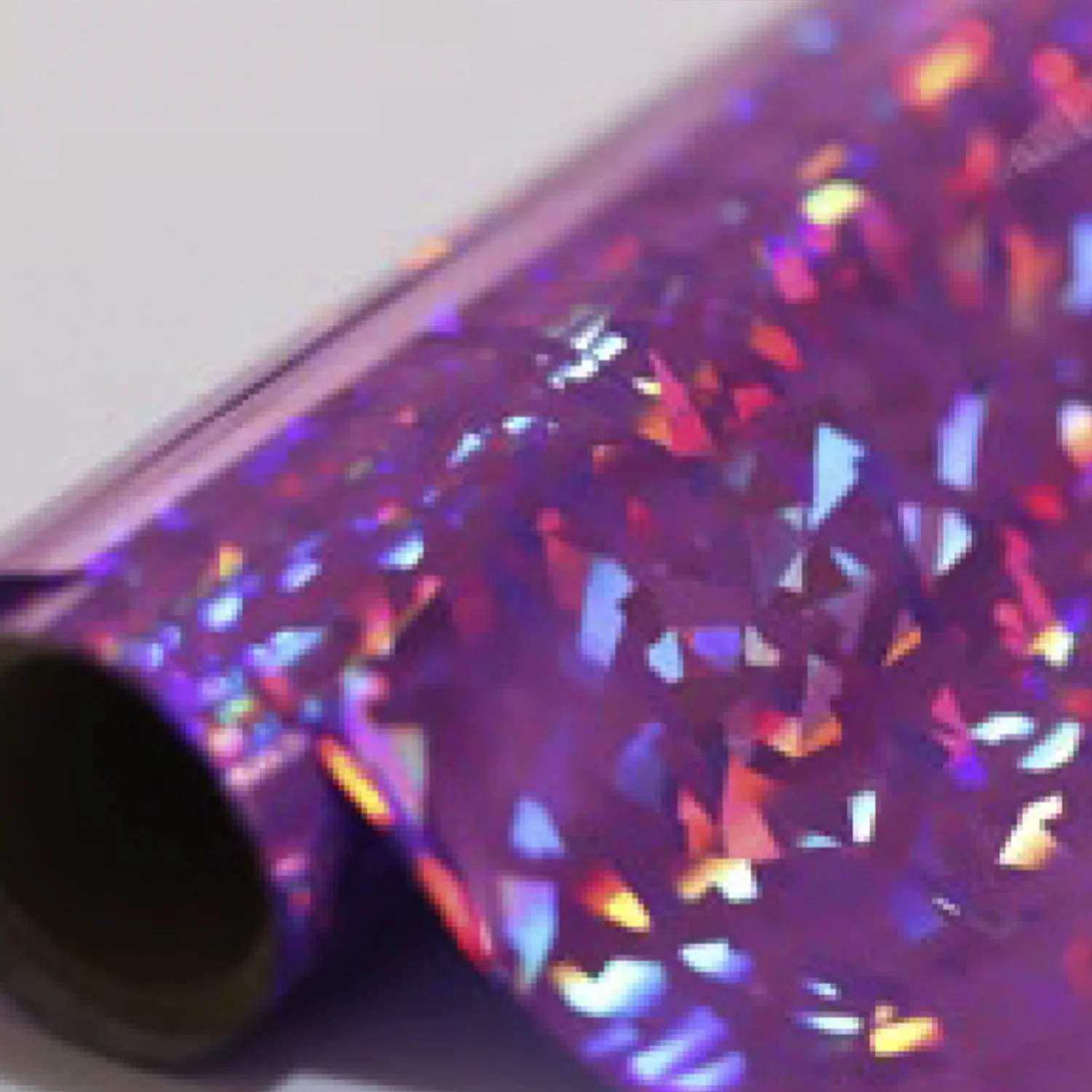 Broken Glass Purple Foil 3 m