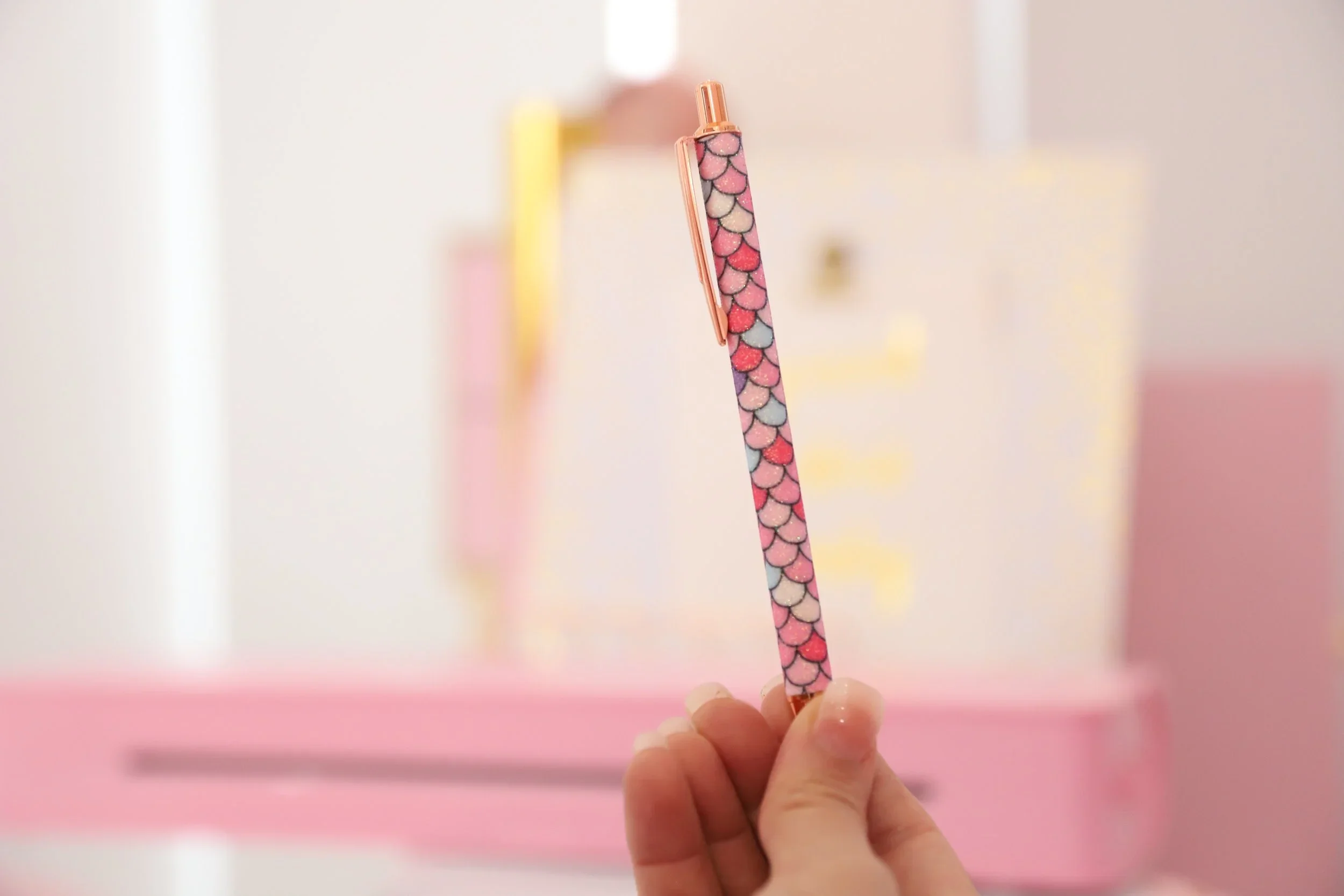 Pink Mermaid Weeding Pen