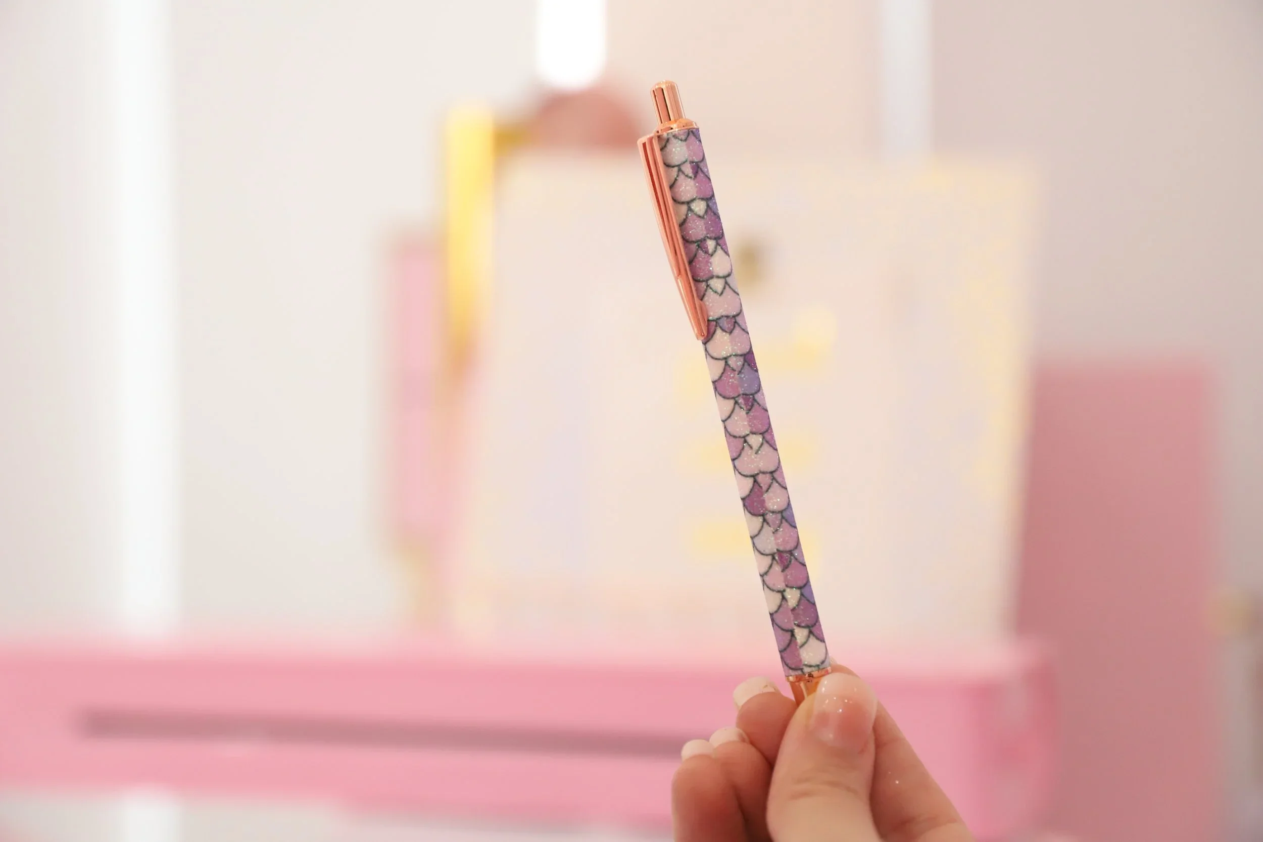 Purple Mermaid Weeding Pen