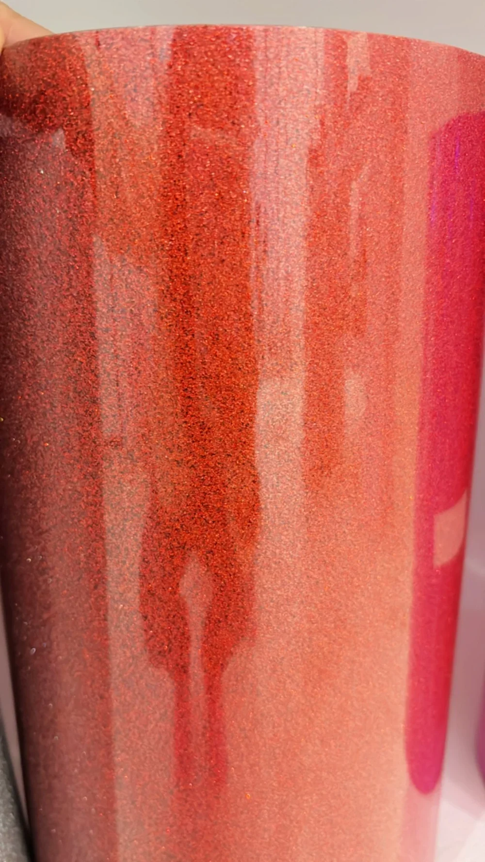 Red Glitter Heat Transfer Vinyl