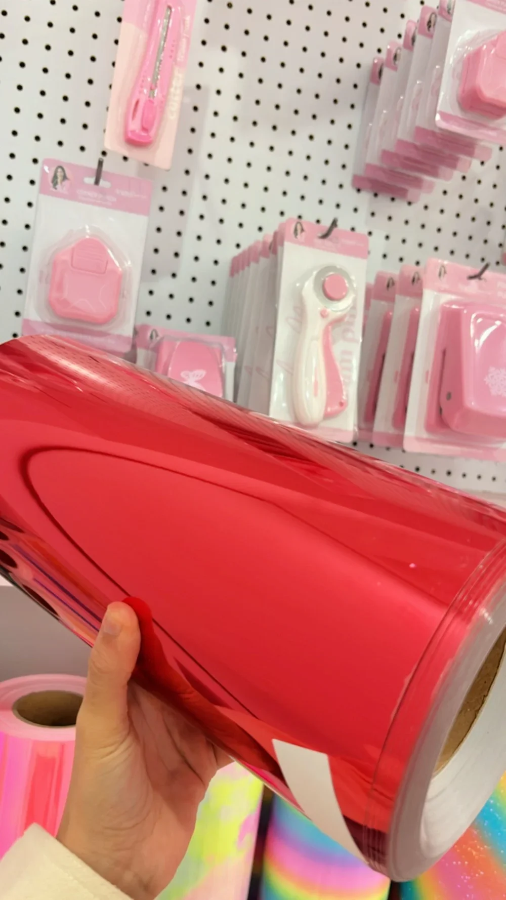 Red Mirror Adhesive Vinyl