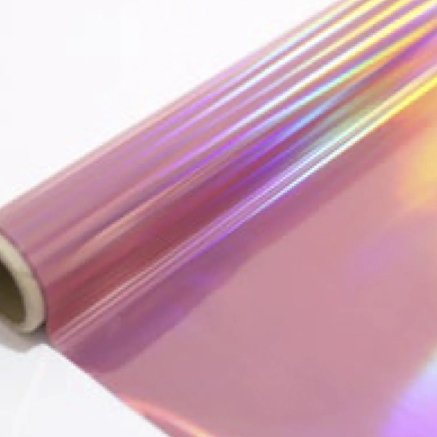 Holographic Pink Foil 3 m