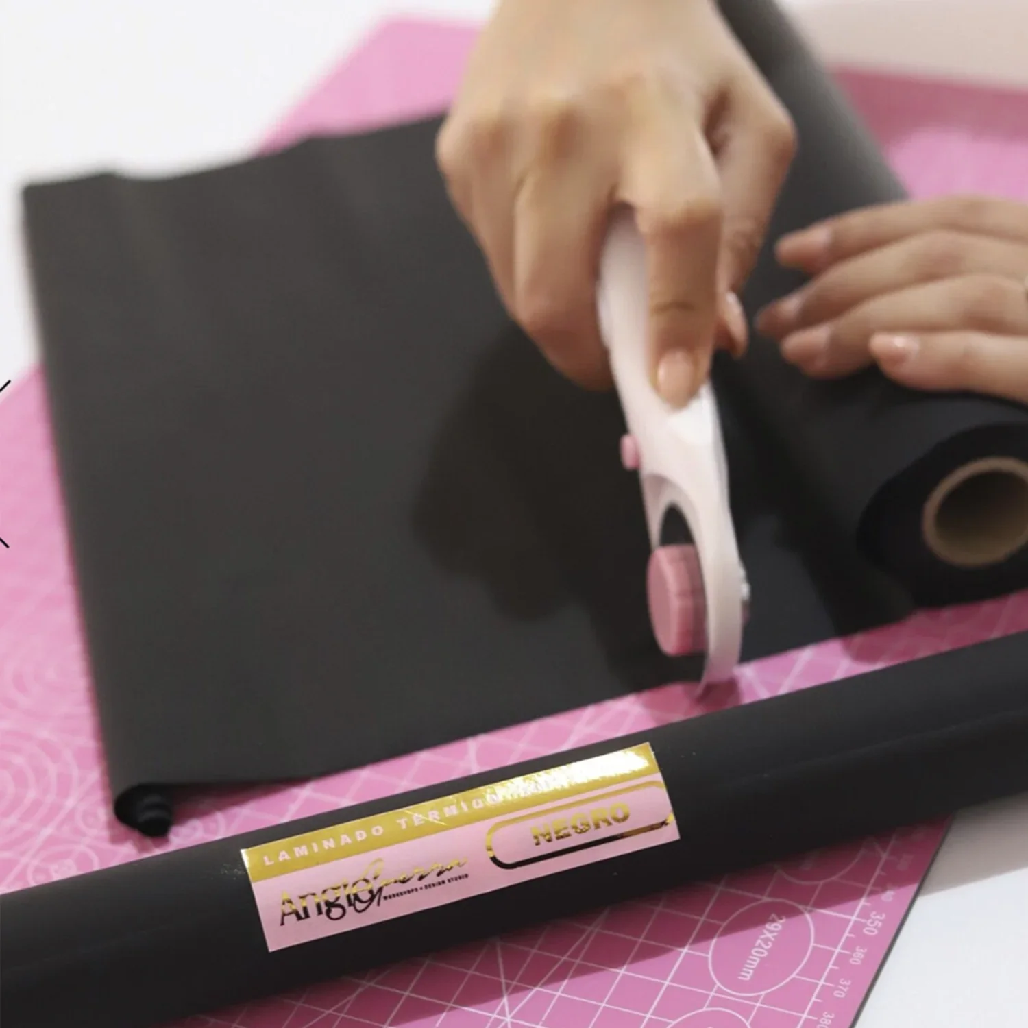 Black Soft Touch Thermal Lamination 5 m