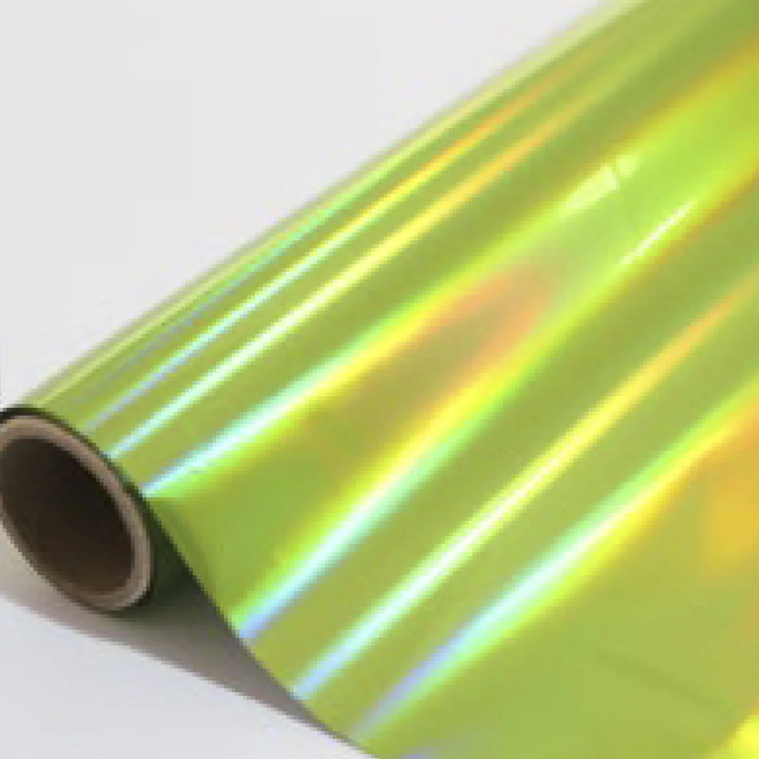 Holographic Green Foil 3 m