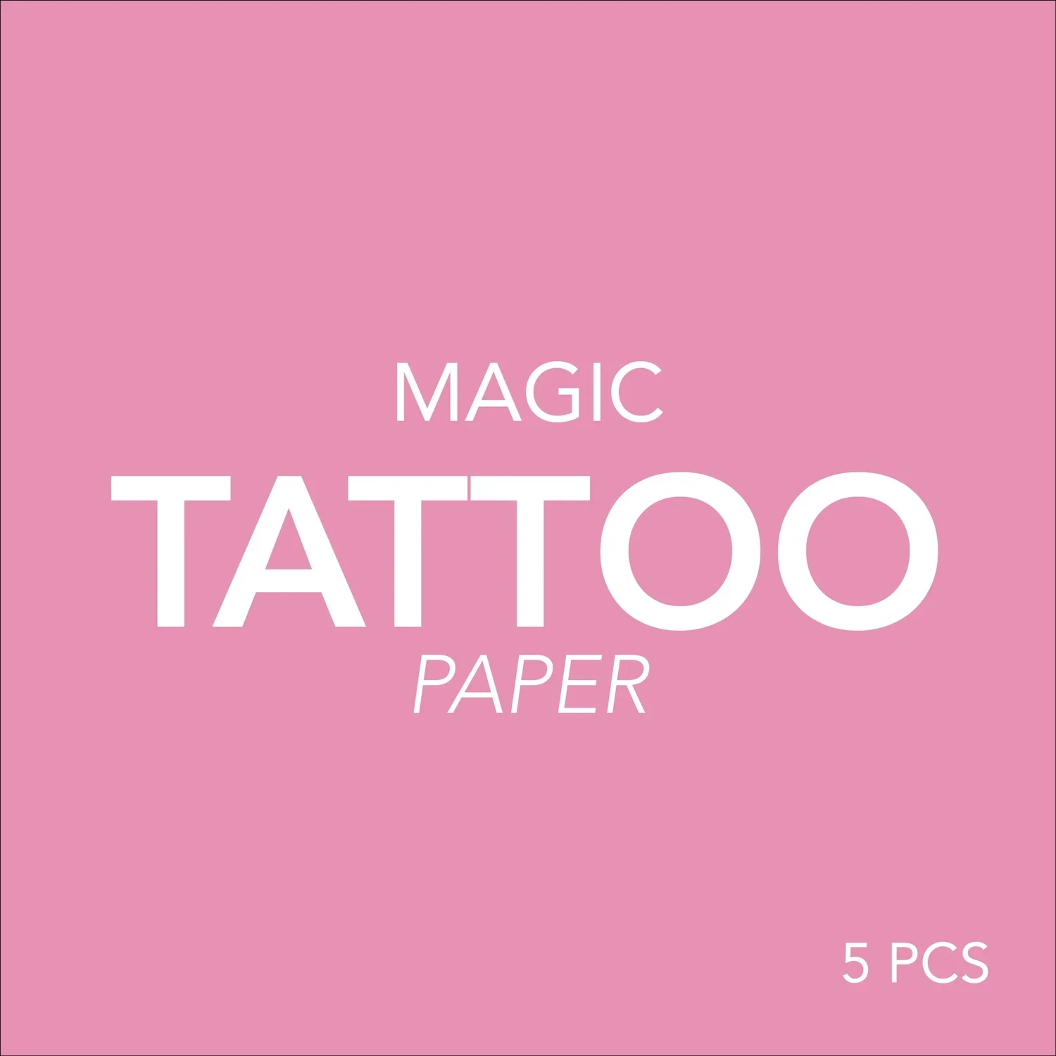 Magic Tattoo Paper