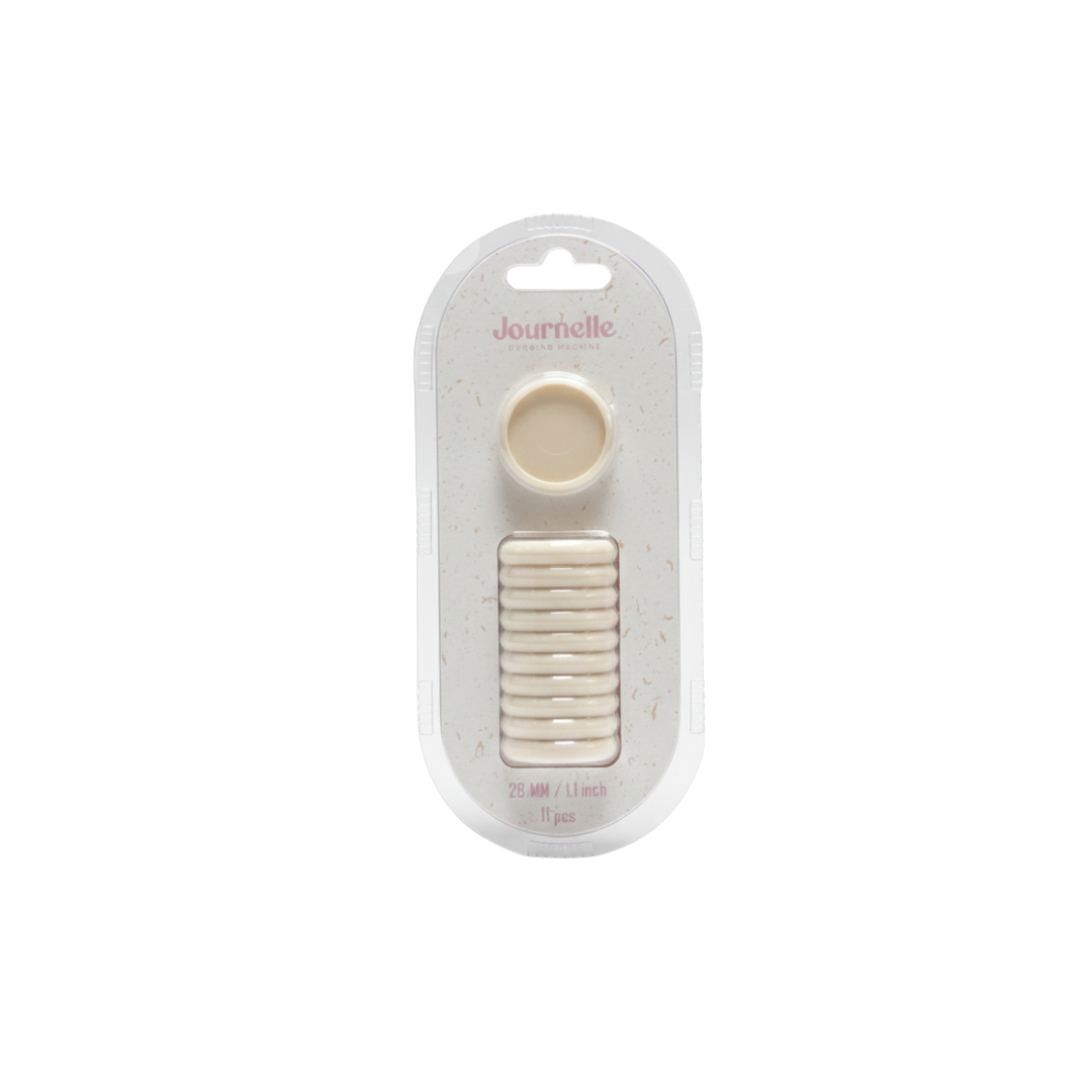 White Discs (Bone Color)