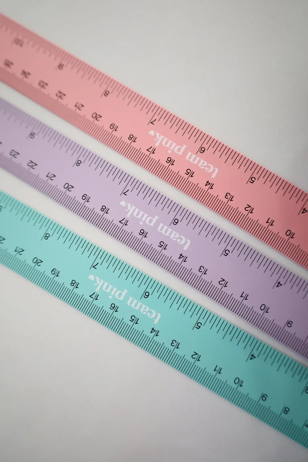 Cotton Candy Rulers