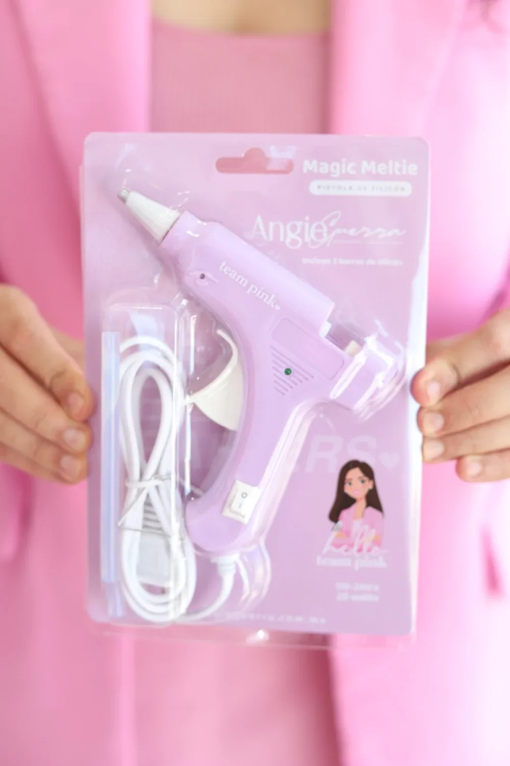 Lilac Glue Gun
